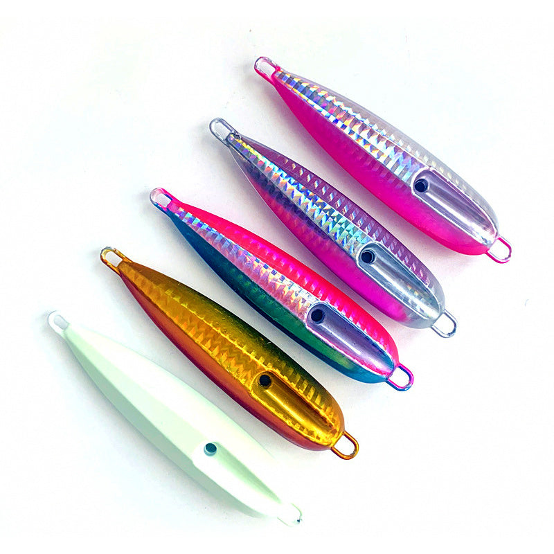 Slow Pitch Jig, 40–200 g (1.4–7.1 oz), Multiple Colors