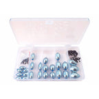 Egg Sinker Assortment Set, Open Core Fishing Weights