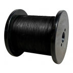 Semi-Stiff 8-Strand PE Braid Leader Line, Black