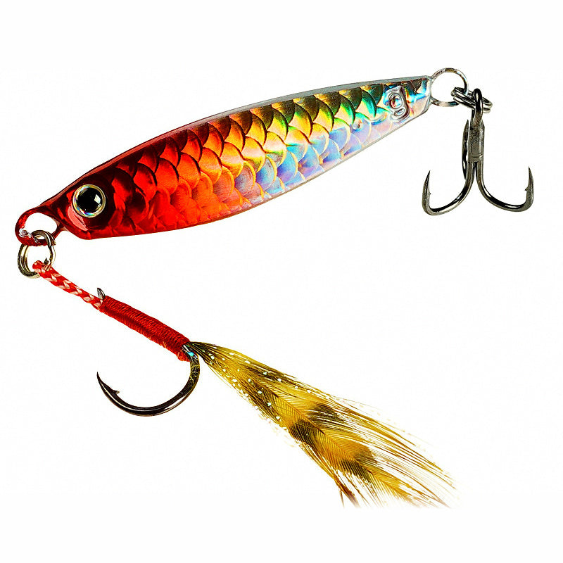Metal Casting Jig, Fish Scale Pattern, 7–30 g (0.25–1.06 oz)