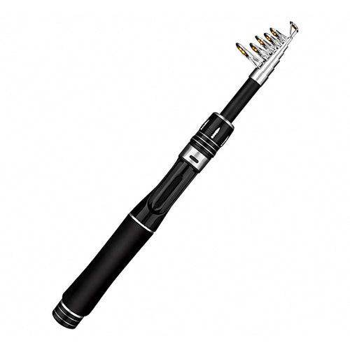 Telescopic Travel Rod & Reel Combo, 1.6–2.7 m (5.2–8.9 ft)