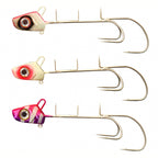 Glow Cutlassfish Jig w/ Eye Light & Assist Hooks, 60–200 g