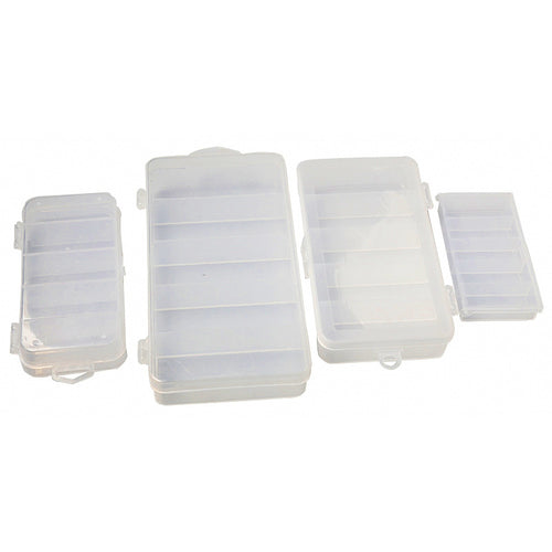 Clear Plastic Lure Box, Multi-Compartment Tackle Storage
