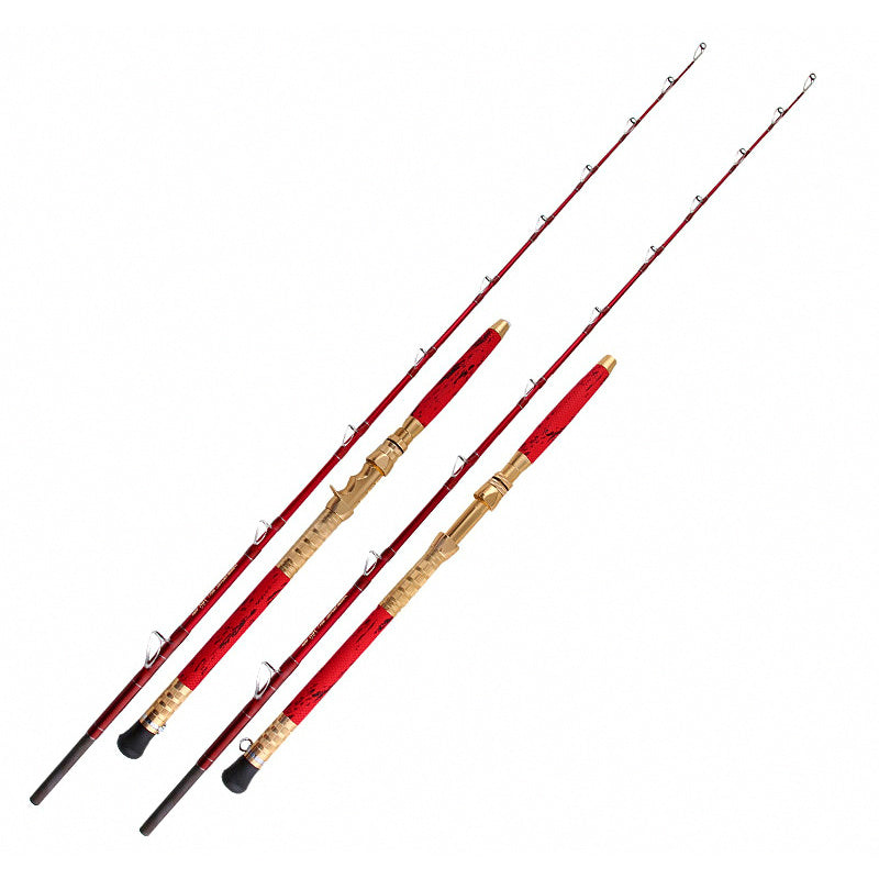 Fiberglass Boat Rod with Metal Reel Seat, 1.5–2.1 m (5–7 ft)