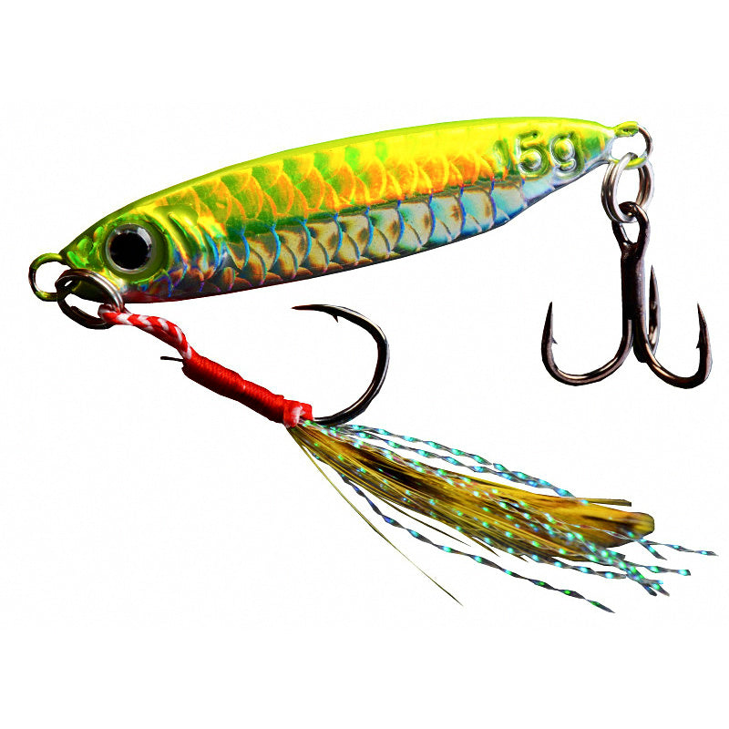 Casting Metal Jig, 7–30 g (0.25–1.06 oz), Hooked or Unrigged