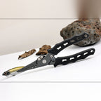 Fishing Pliers, Split Ring & Braid Cutter, Teflon Coated