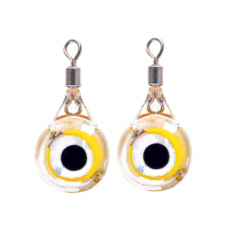 Underwater LED Fish Attractor Light, Fish Eye Single-Ring Flasher