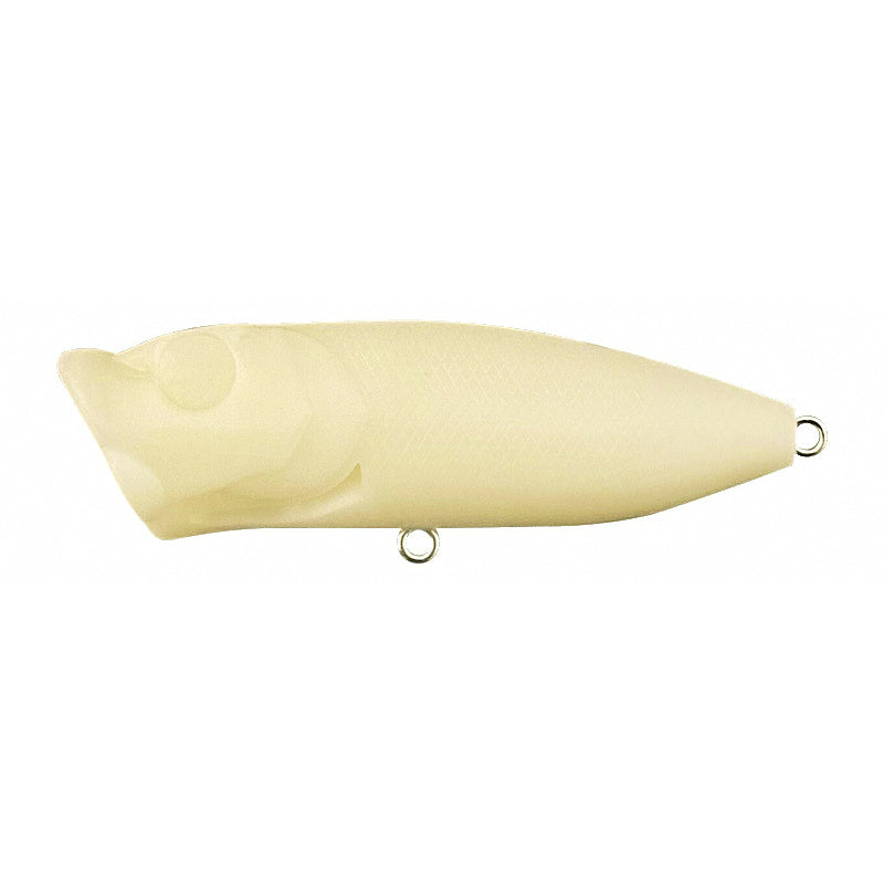 Unpainted Popper Topwater Lure Blank, 7 cm, 10 g (0.35 oz)