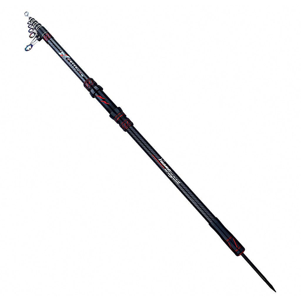 Telescopic Surf Casting Rod, Carbon, 2.7–4.5 m (8.9–14.8 ft)
