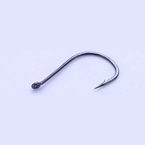 Barbed Eyed Hooks, Bulk 50 pc Pack, Sizes 5–15