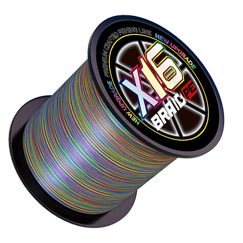 16-Strand PE Braided Fishing Line, 300 m / 500 m, PE 0.6–8