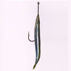 Long Shank Mackerel Hooks, Barbed, 4/0–6/0, 40 pcs
