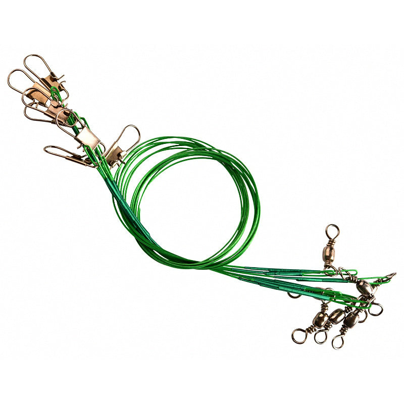 Pre-Made Steel Wire Leaders, 15–30 cm (5.9–11.8 in)