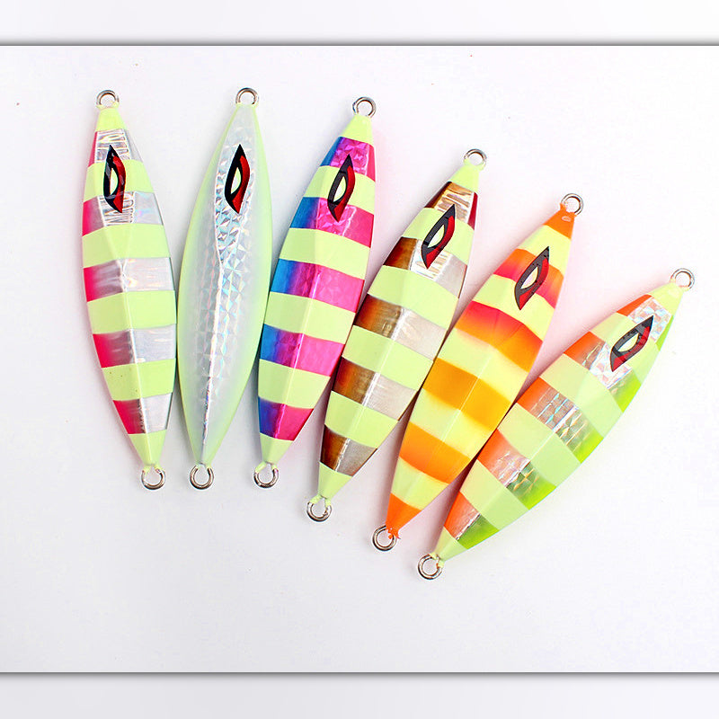 Glow Metal Jig, Unrigged, 40–1000 g (1.4–35.3 oz)