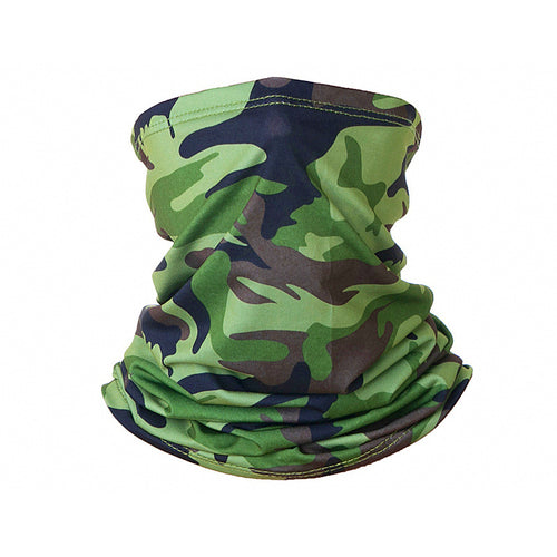 UV Sun Protection Neck Gaiter Face Cover, Stretch Polyester
