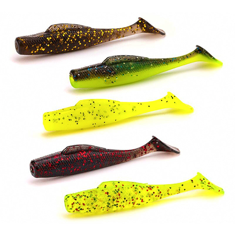 T-Tail Soft Plastic Swimbait, 2.2–3.0 in (5.7–7.7 cm)