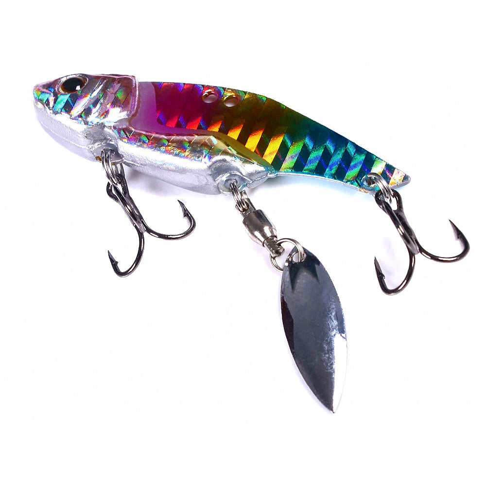 VIB Blade Bait Vibrating Lure, 5 & 5.5 cm, 12 & 16 g
