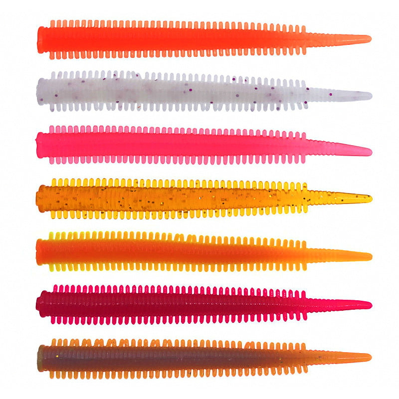 Scented Sandworm Soft Bait, 0.8 g (0.03 oz), 8 cm, 15-Pack