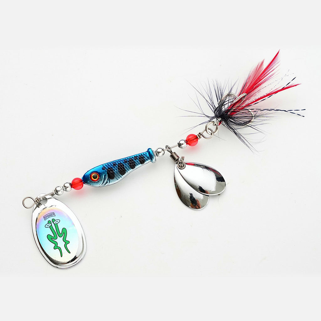 Spinner Blade Feathered Jig, 12 g (0.42 oz)