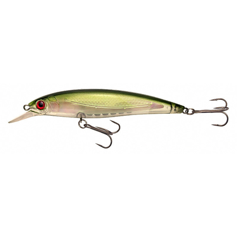 Floating Minnow Lure with Rattle, Holographic Foil