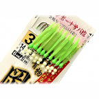 9-Hook Fish Skin Rigged Hook Rig for Cutlassfish, 2 or 3 Size