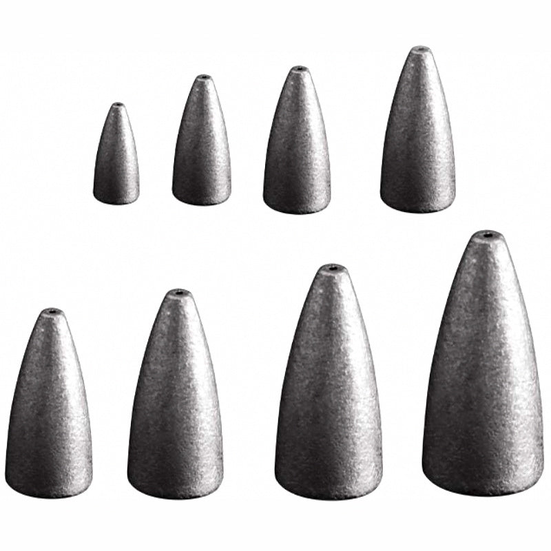 Bullet Weight Texas Rig Sinker, 0.07–1.06 oz (2–30 g)