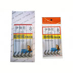 Pre-Tied Double Hook Rigs, Braided Line, Sizes #1–#13
