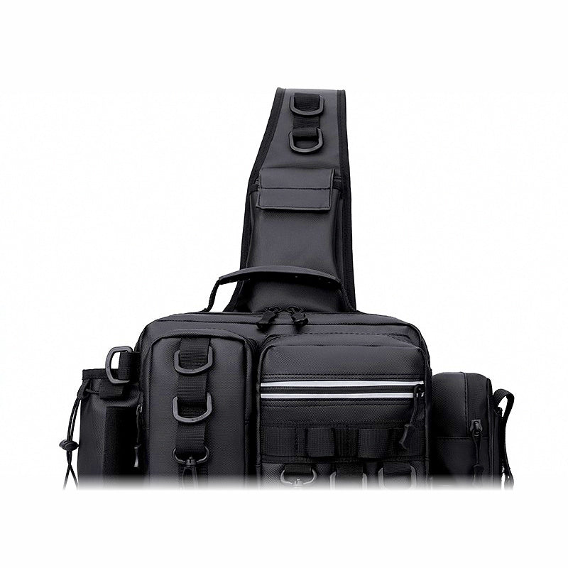 Waterproof Fishing Tackle Waist/Shoulder Bag, PVC or Oxford