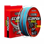 PE Braided Fishing Line, 100 m (109 yd), 5–100 lb