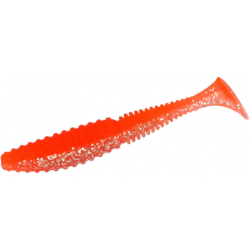 Soft Plastic Swimbaits, Paddle & Curl Tail, 2–4 in (5–10 cm)