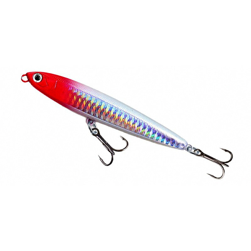 Sinking Pencil Lure, 10–24 g (0.4–0.8 oz), Black Steel Hooks