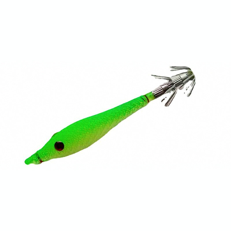 Glow Cloth-Wrapped Squid Jig, Pink, 4 g (0.14 oz)