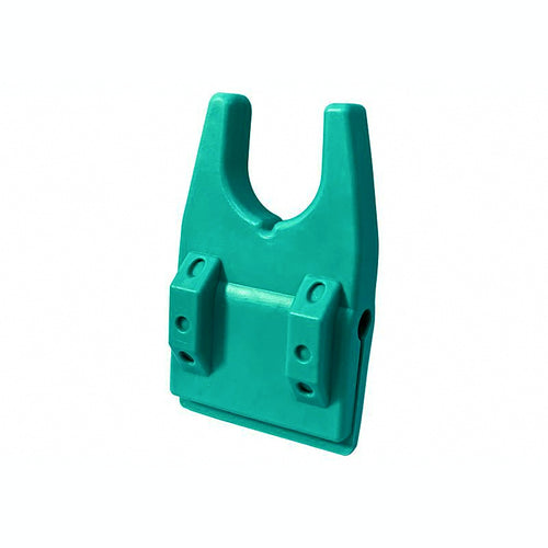 Clip-On Rod Holder for Bucket, Soft Rubber, Single or Pair