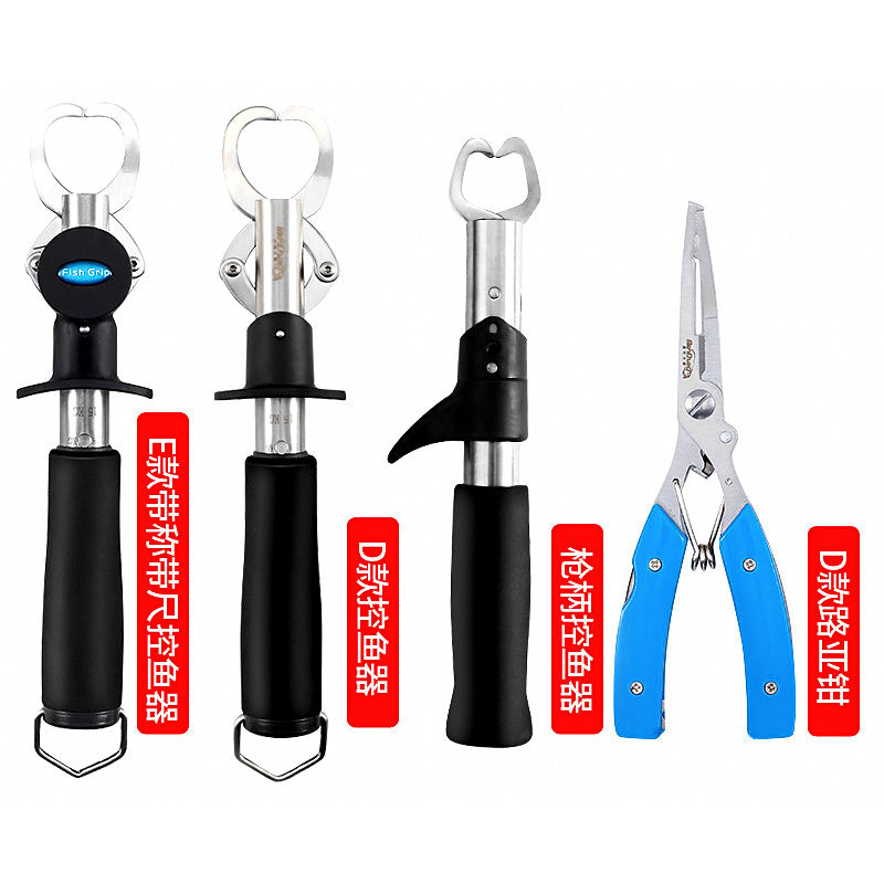 Fish Lip Gripper & Fishing Pliers, Optional Scale & Tape