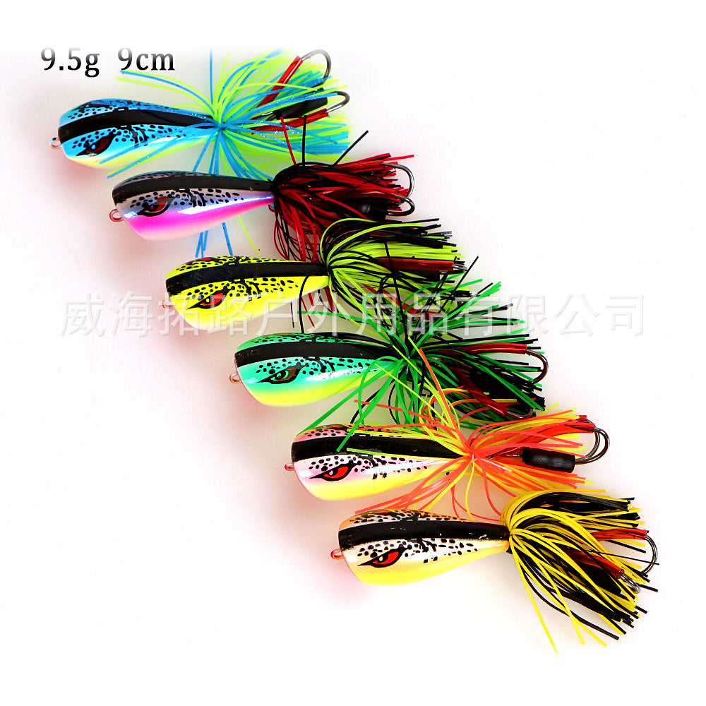 Floating Surface Pencil Frog Lure, ABS Hard Bait