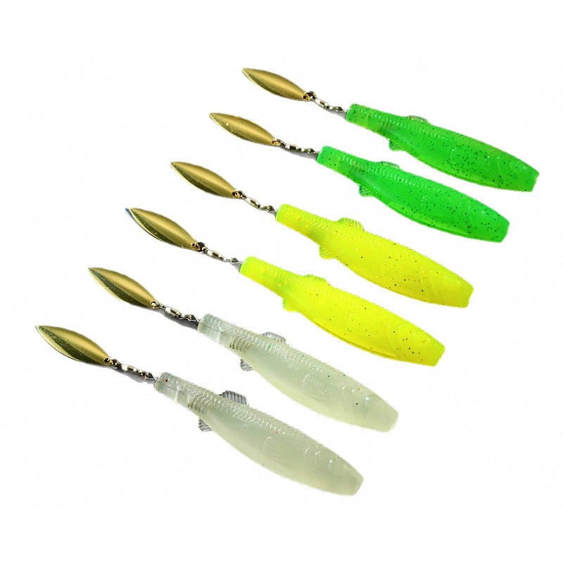 T-Tail Paddle Tail Soft Swimbait, 10–14 cm (3.9–5.5 in)