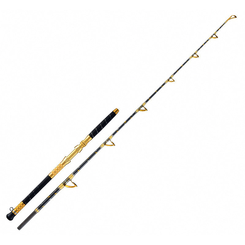 Fiberglass Solid Boat Rod, 2-Piece, 1.65–2.1 m (5.4–6.9 ft)