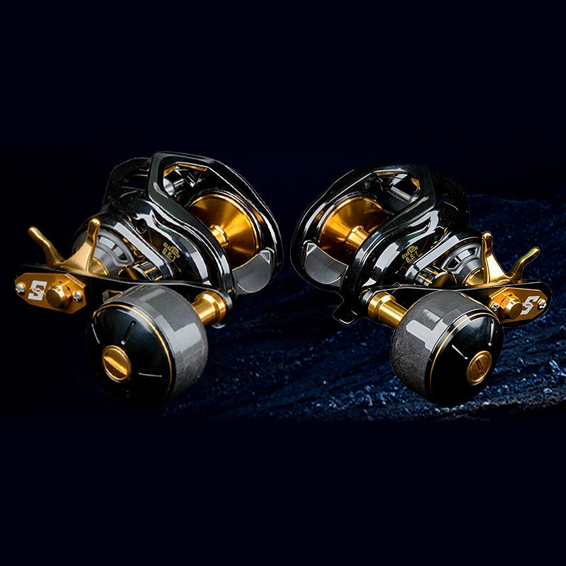 Slow Pitch Jigging Baitcasting Reel, 6.3:1 Gear Ratio