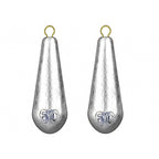 Lead Sinker with Eyelet, Teardrop Style, 10–3000 g (0.4–106 oz)