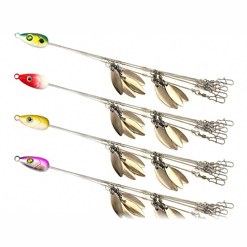 Alabama Rig Umbrella Soft Swimbait Rig with Blades, 22 g (0.8 oz)
