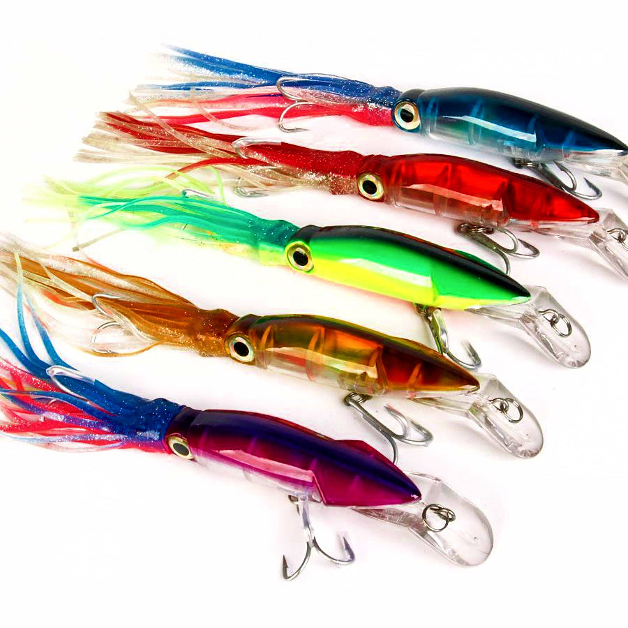 Realistic Shrimp Hard Lure, 140 mm (5.5 in), 42 g (1.5 oz)