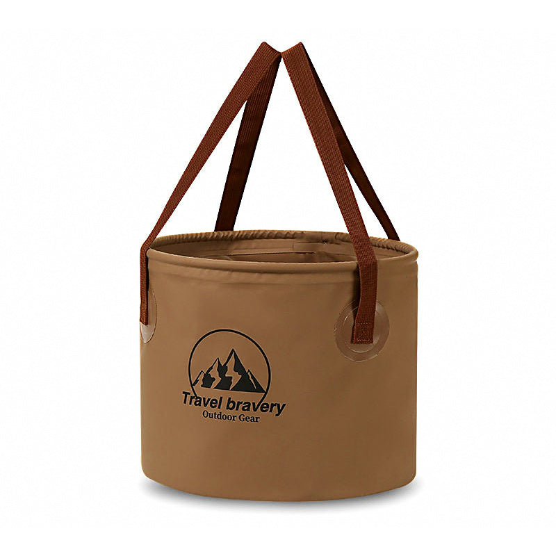 Collapsible Fishing Bucket with Dual Handles, 10 L or 20 L