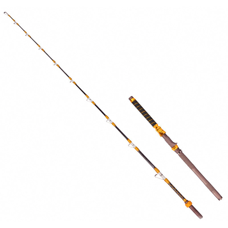 Solid Fiberglass Boat Rod, Heavy, 2-Pc, 1.8–2.4 m (5.9–7.9 ft)