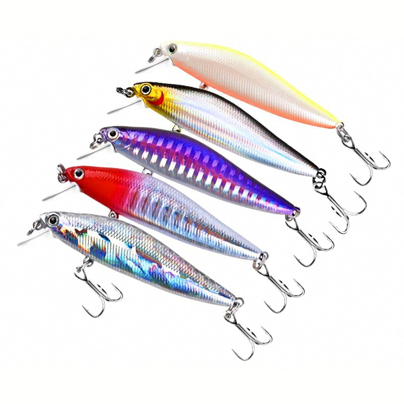 Minnow Lure Set, 5–14 g (0.18–0.49 oz), Sinking & Suspending
