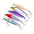 Minnow Lure Set, 5–14 g (0.18–0.49 oz), Sinking & Suspending