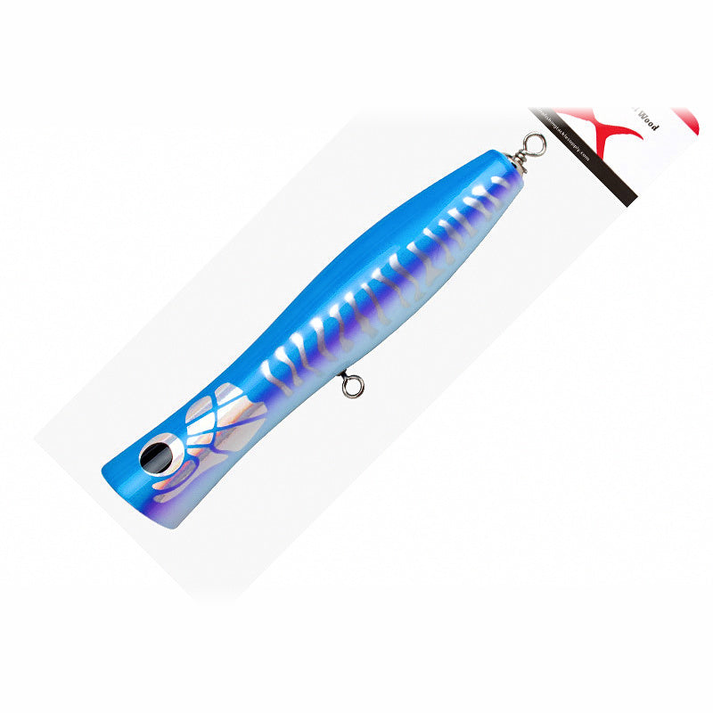 Wooden Popper Lure, 120 g (4.2 oz), 21.9 cm (8.6 in)
