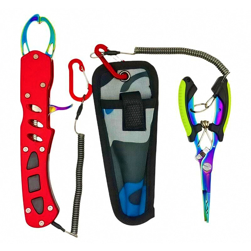 Fishing Pliers & Fish Gripper, 16 cm (6.3 in) / 21 cm (8.3 in)