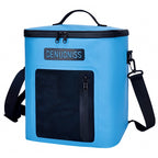 Round TPU Insulated Cooler Bag, Portable Fishing & Camping