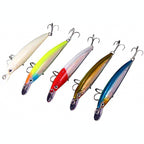 Floating Minnow Hard Bait Lure, Glow & Laser Colors