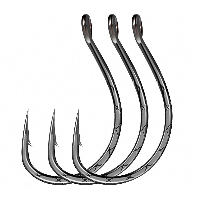 Wacky Hooks for Soft Plastic Worms, Size 1–2/0, 10–100 Pack